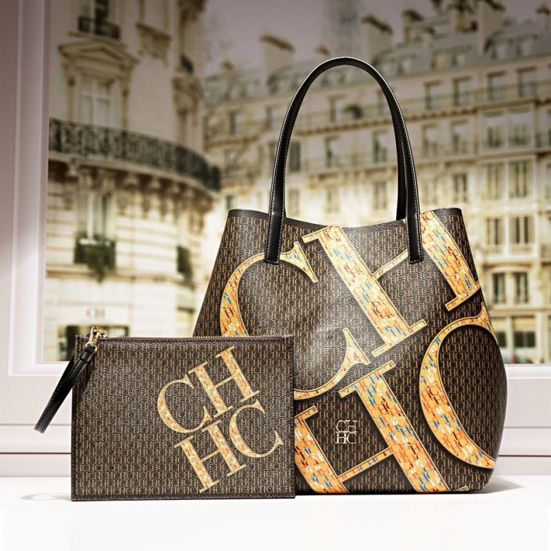 Vintage Fashion In Paris - CHCH Elegant Paris Fashion Shopper Bag