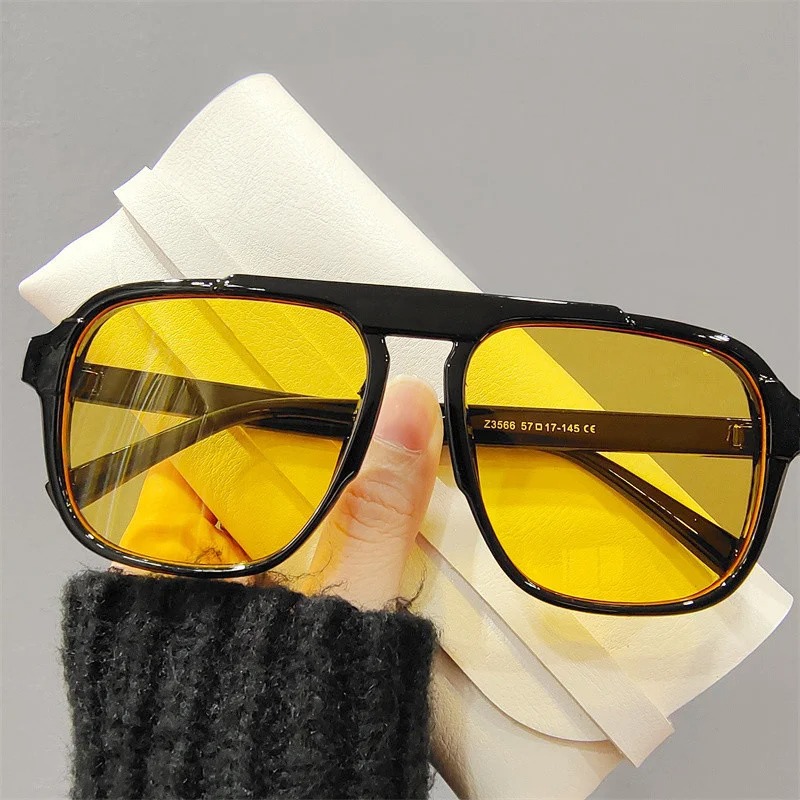 New Oversized Frame Sunglasses - Vintage Fashion Images recension och pris