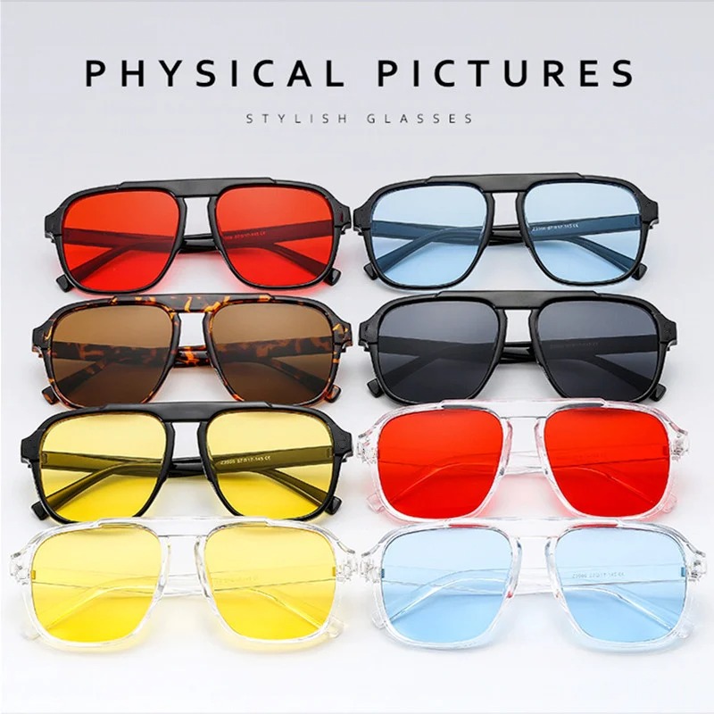 New Oversized Frame Sunglasses - Vintage Fashion Images recension och pris