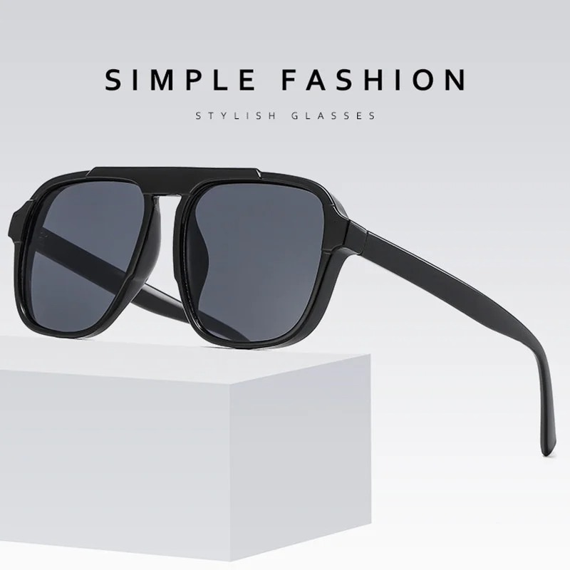 New Oversized Frame Sunglasses - Vintage Fashion Images recension och pris