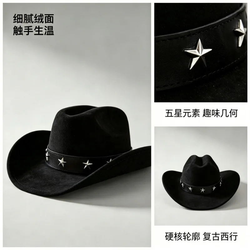Women Hot Sale Wide Brim Cowbo - Vintage Fashion Eu recension och pris