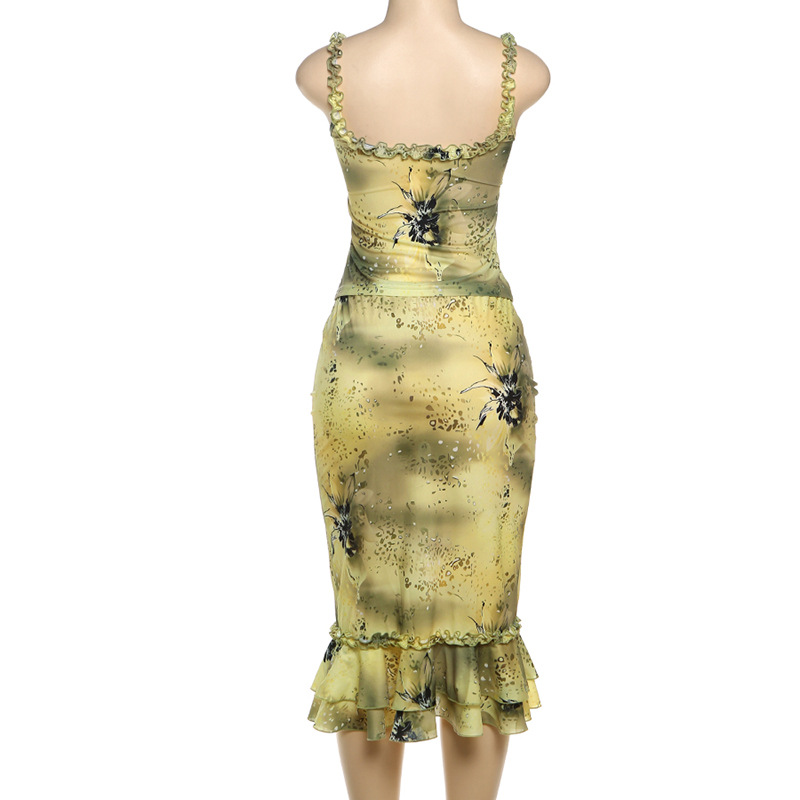 Women's Dress 2 Piece Floral P - V Vintage Fashion recension och pris
