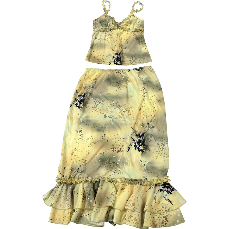 Women's Dress 2 Piece Floral P - V Vintage Fashion recension och pris