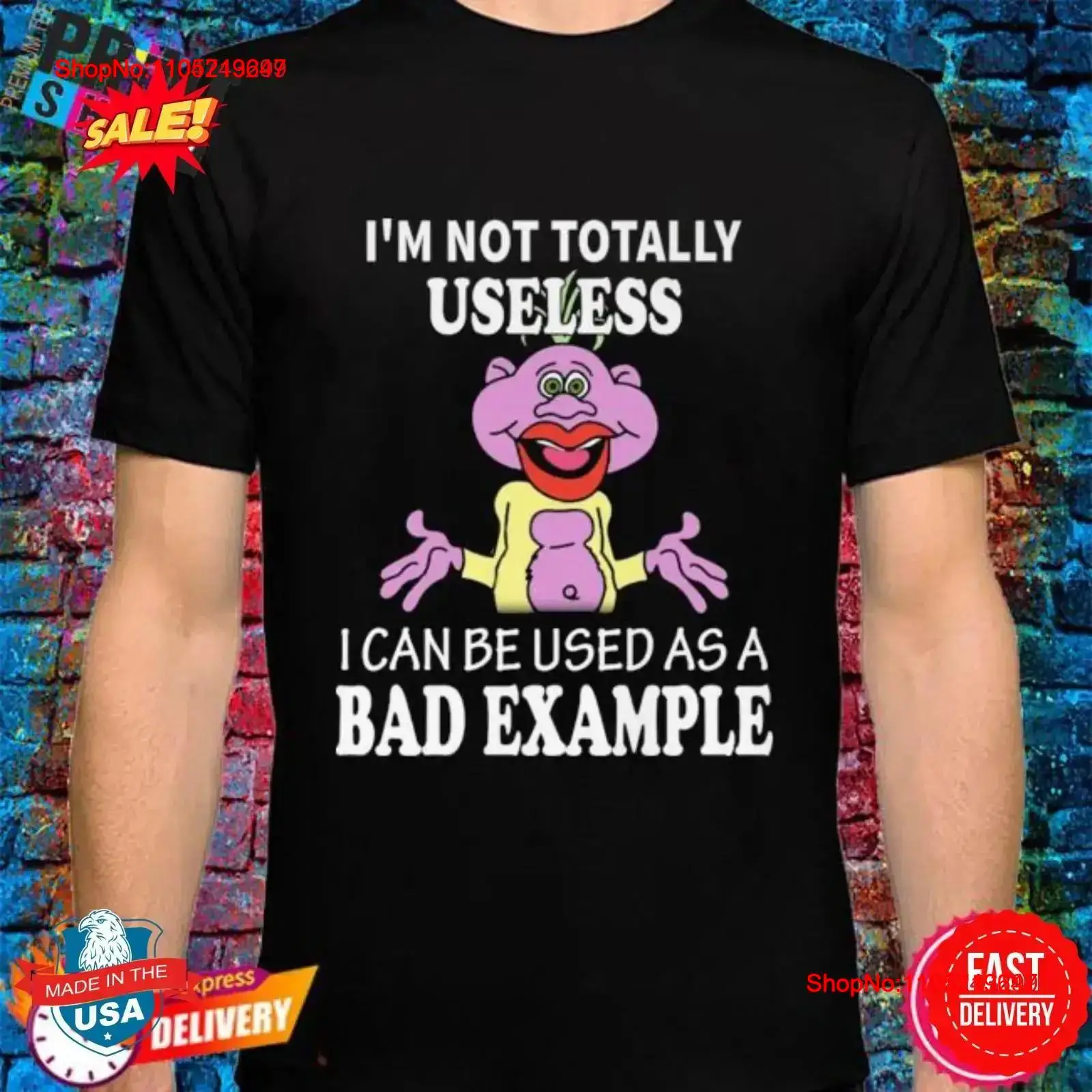 Peanut Jeff Dunham I m not tot - Examples Of Vintage Fashion recension och pris
