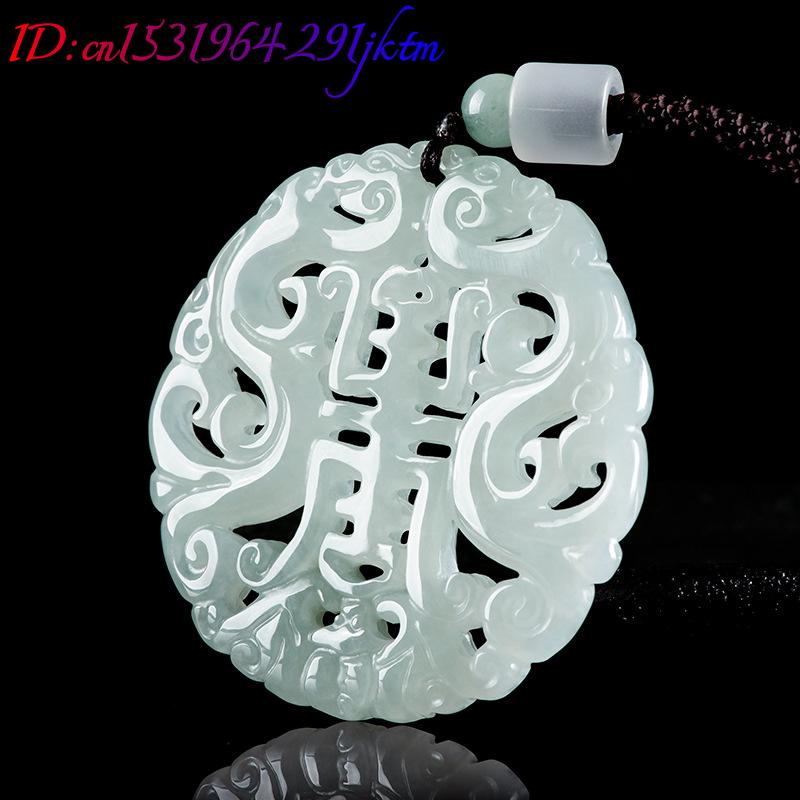 Burmese Jadeite Dragon Pendant - Vintage Fashion Necklace recension och pris