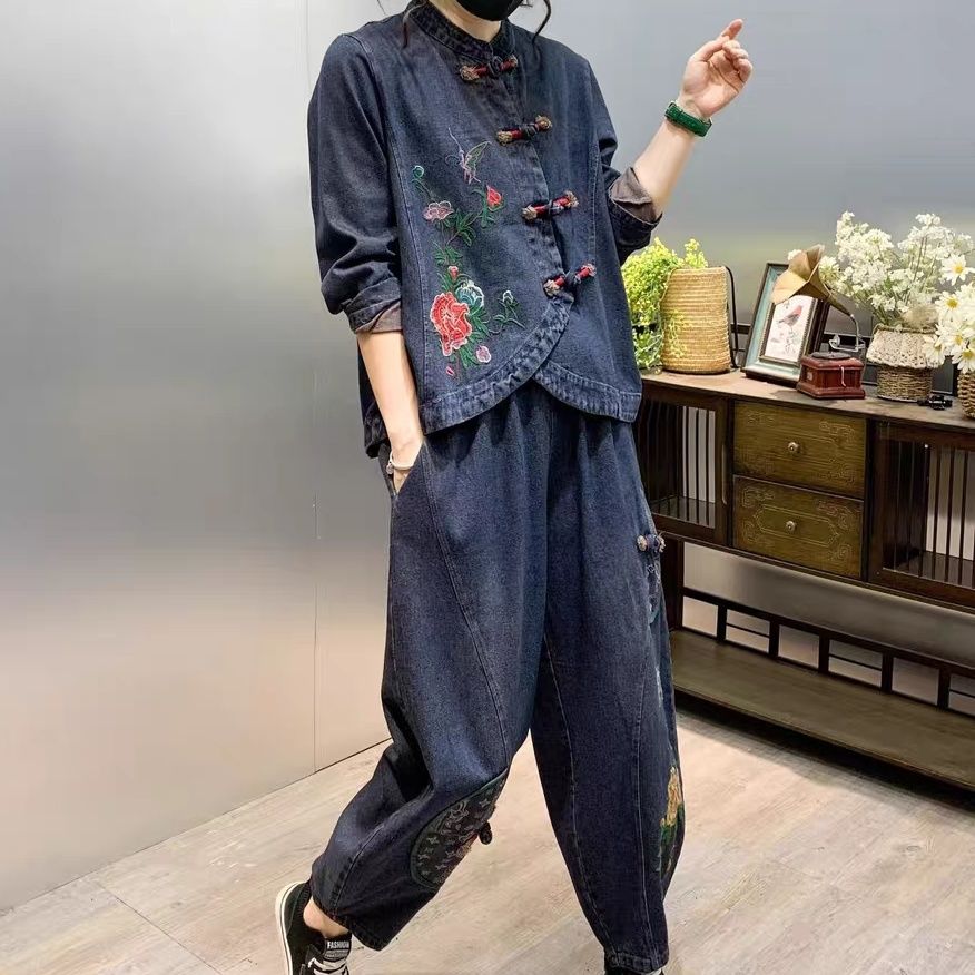 Vintage Button Loose Embroider - Vintage Fashion Ai recension och pris