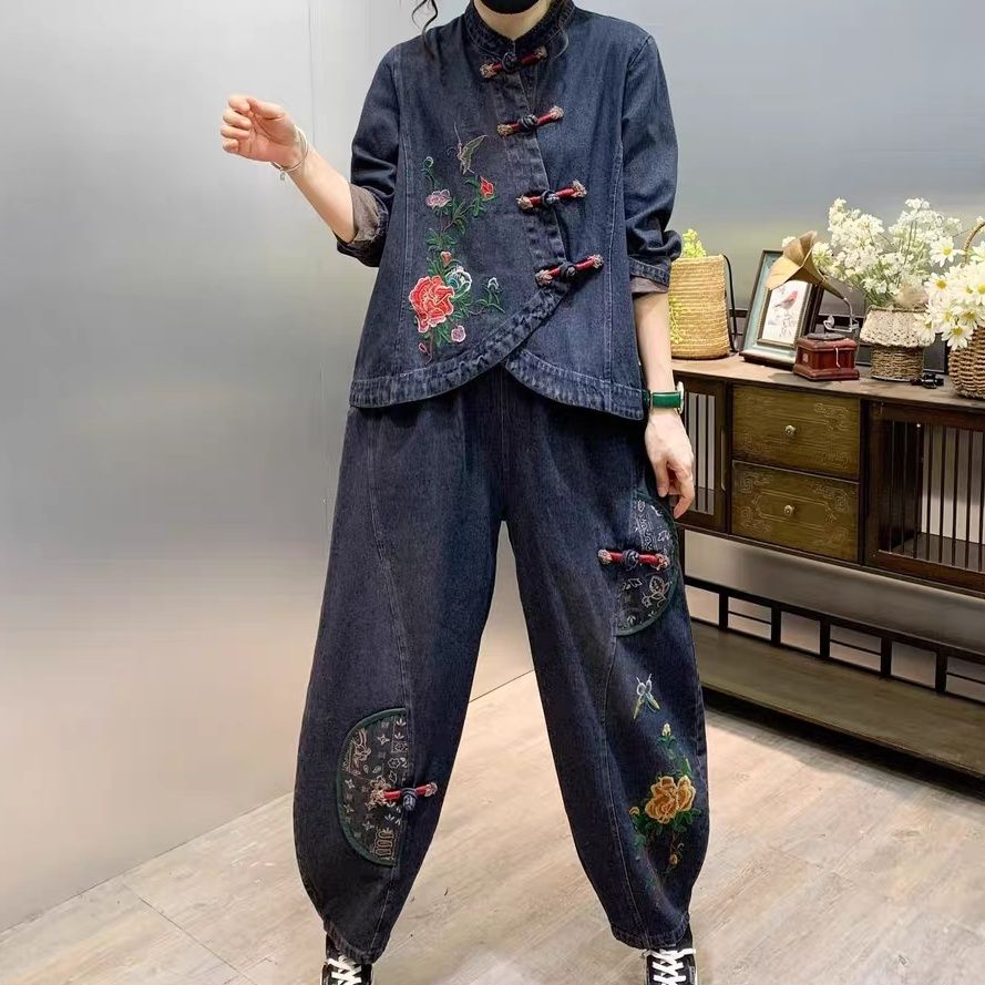 Vintage Button Loose Embroider - Vintage Fashion Ai recension och pris