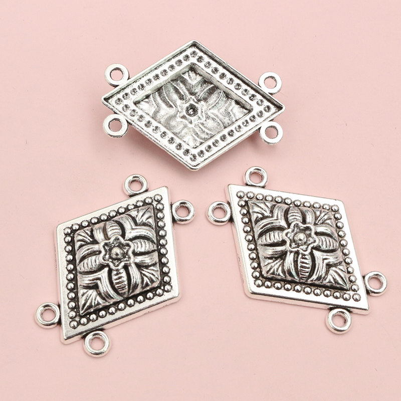 10pcs Antique Silver Color Vin - Vintage Fashion Jewelry Necklaces recension och pris