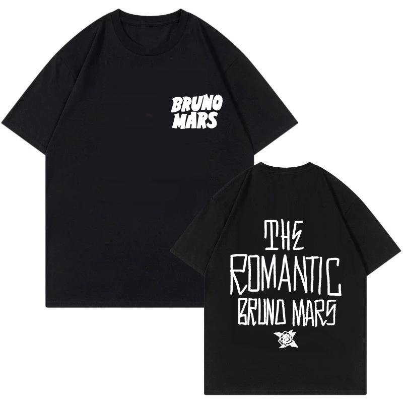 Bruno Mars Print Vintage T-shi - Vintage Fashion Eu recension och pris