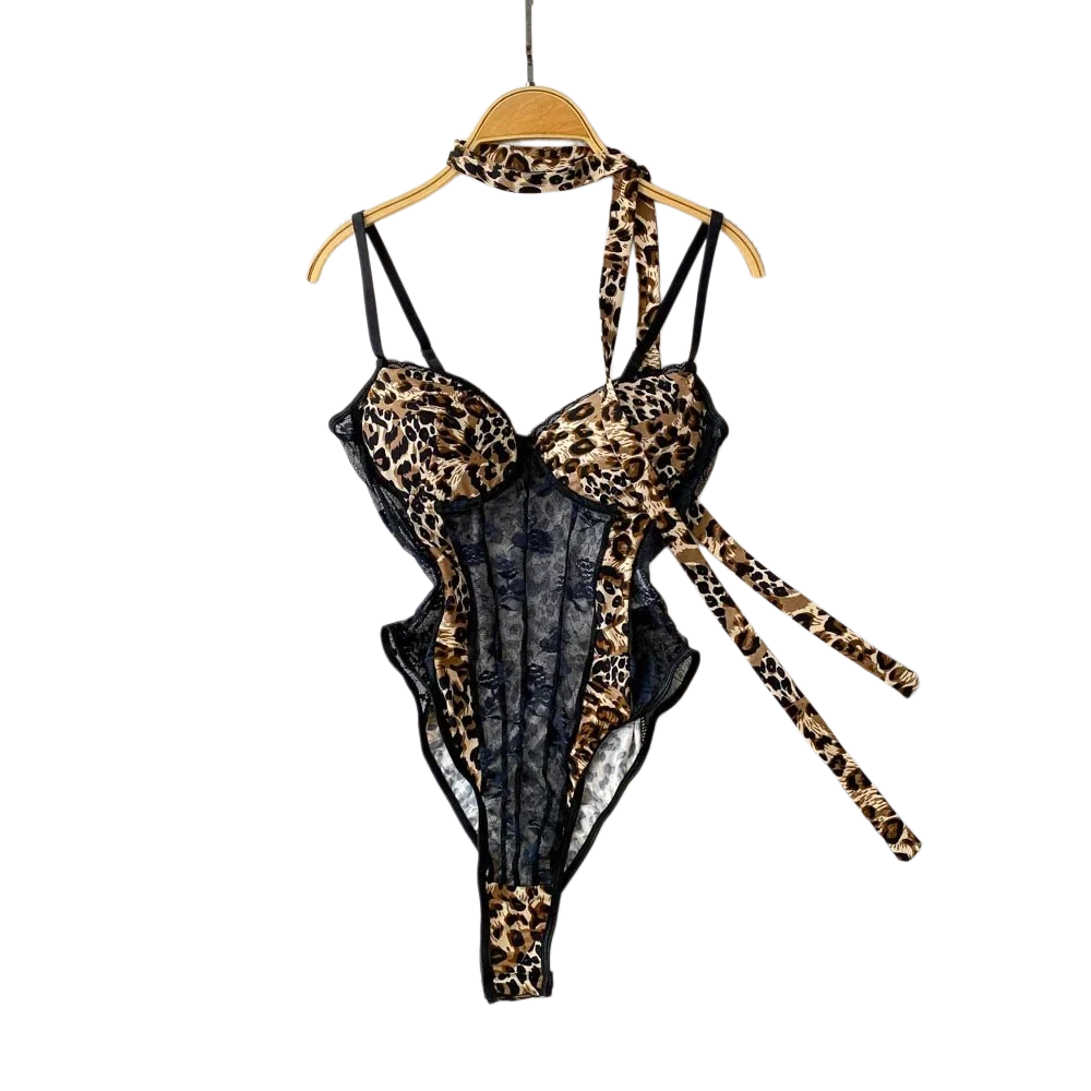 Women Hotsweet V-neck Leopard  - Vintage Fashion Necklace recension och pris