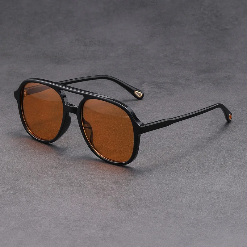 Fashion Double Beam Square Sun - Vintage Fashion Images recension och pris