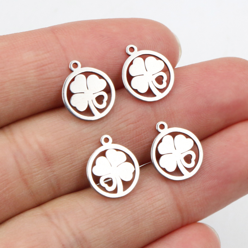 30pcs 12x10mm Charms 316 Stain - Vintage Fashion Jewelry Necklaces recension och pris
