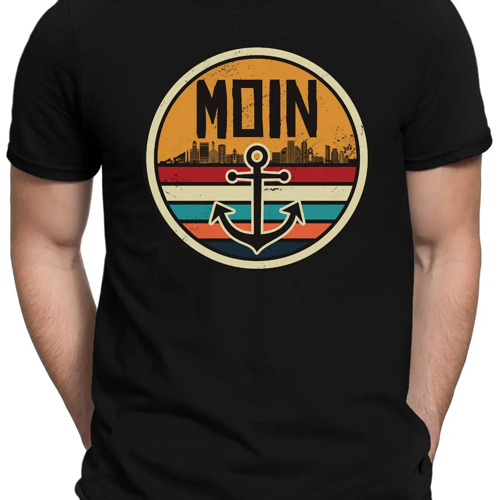 Hello Men's Fun T Shirt S to 4 - Vintage Fashion Hamburg recension och pris