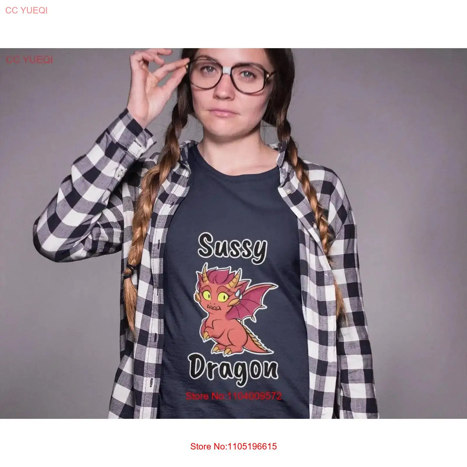 Sussy Dragon T Shirt fun gift  - Vintage Fashion Eu recension och pris