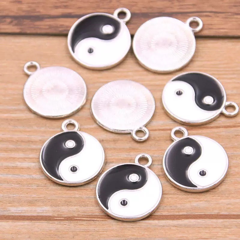 10/20pcs Alloy Tai Chi Charms  - Vintage Fashion Jewelry Necklaces recension och pris