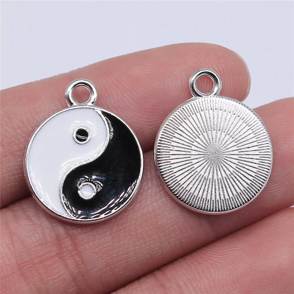 10/20pcs Alloy Tai Chi Charms  - Vintage Fashion Jewelry Necklaces recension och pris
