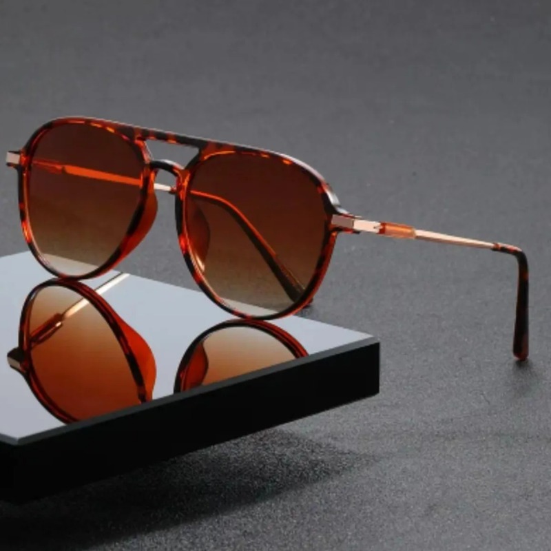 1pcs Vintage Pilot Sunglasses  - Vintage Fashion Images recension och pris
