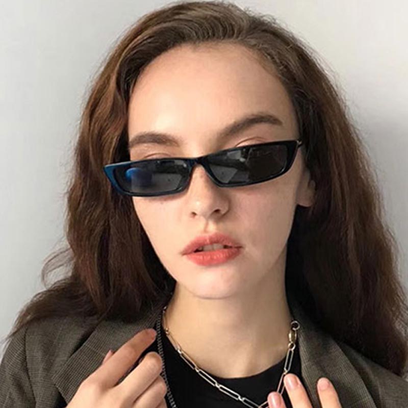 Small Rectangle Sunglasses Fas - Vintage Fashion Images recension och pris