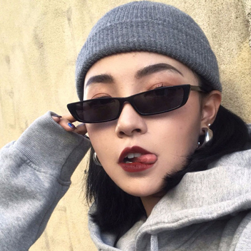 Small Rectangle Sunglasses Fas - Vintage Fashion Images recension och pris