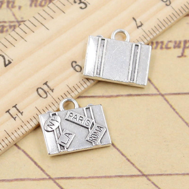 10pcs Charms Travel Bags New Y - Vintage Fashion In Paris recension och pris