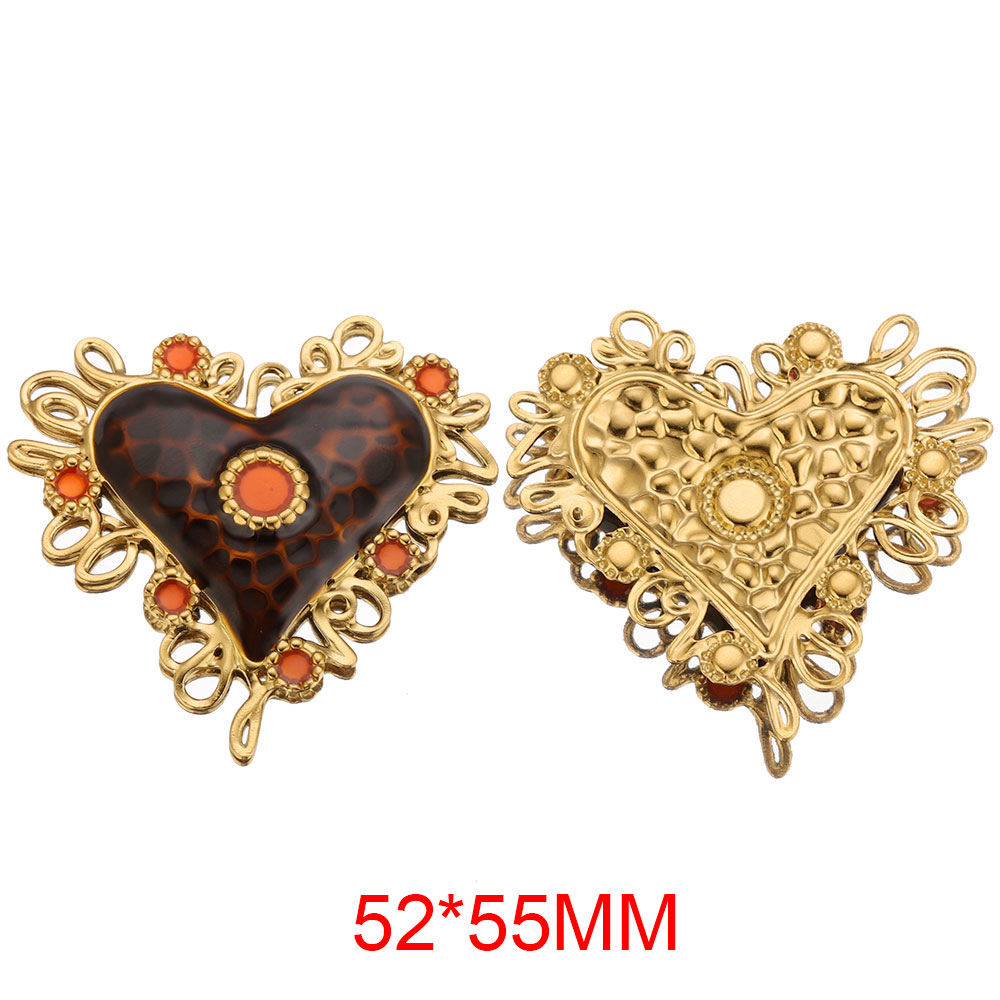 2pcs 55MM Stainless Steel Vint - Vintage Fashion Jewelry Necklaces recension och pris