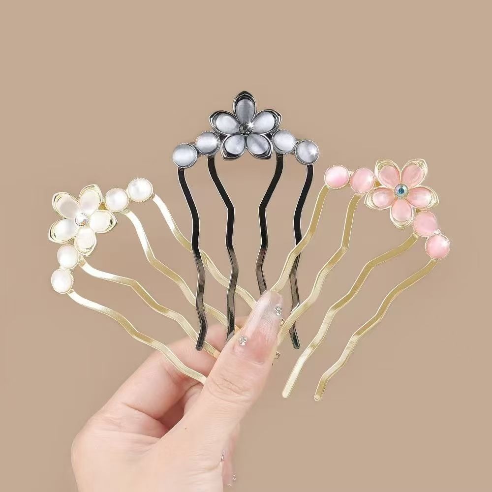 1/3pcs Elegant Floral MetalPea - Vintage Fashion Ads recension och pris