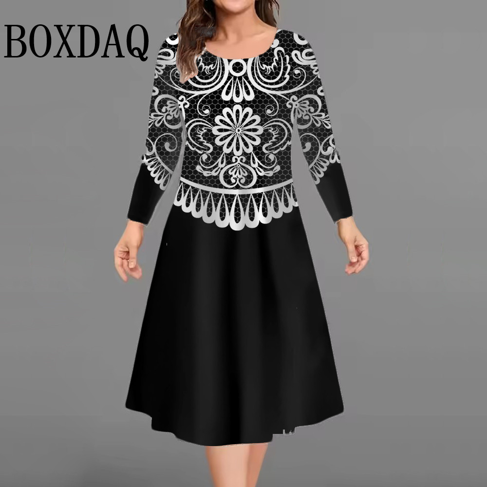 New Women's Retro Dress Flower - Vintage Fashion Ai recension och pris