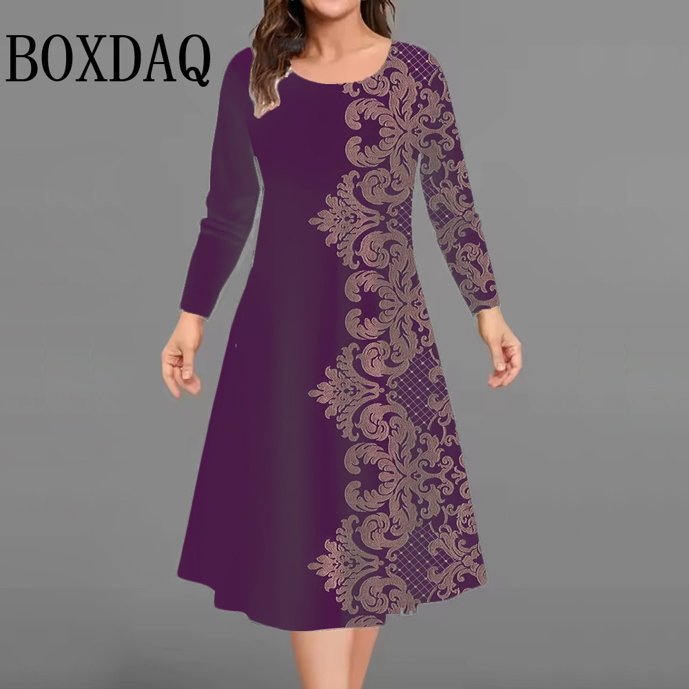 New Women's Retro Dress Flower - Vintage Fashion Ai recension och pris
