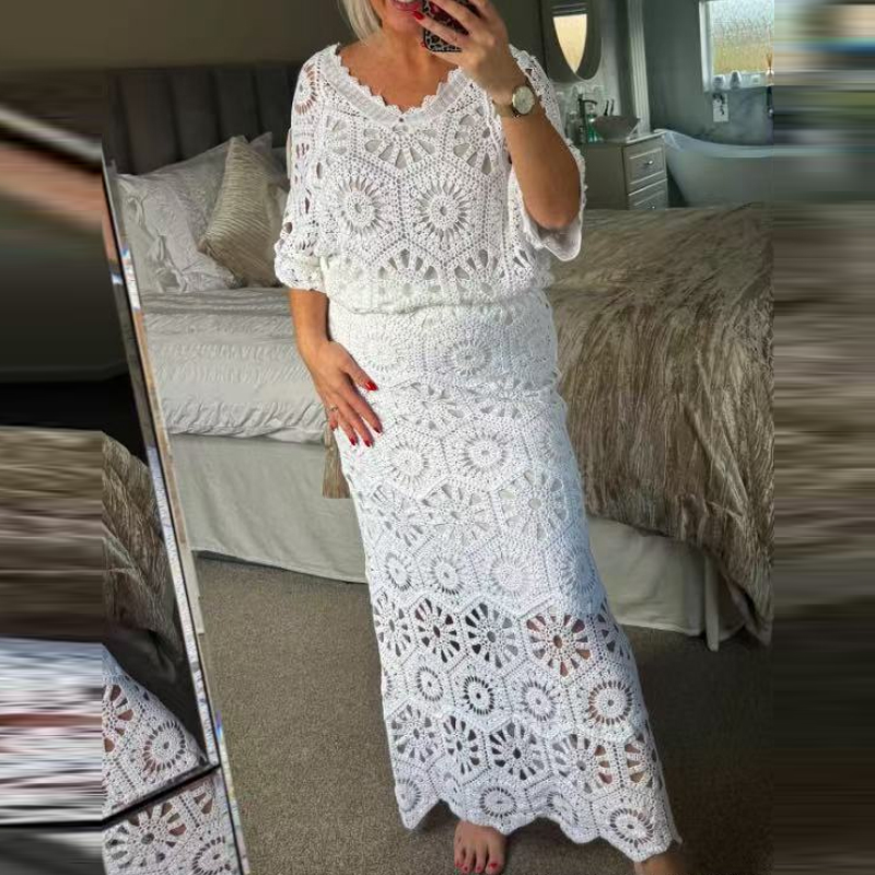 Fashion Crocheted Hollowed Out - V Vintage Fashion recension och pris